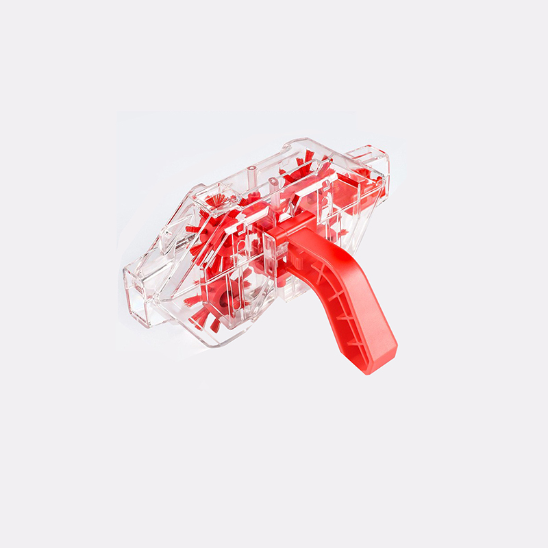 Fully transparent visual chain cleaner