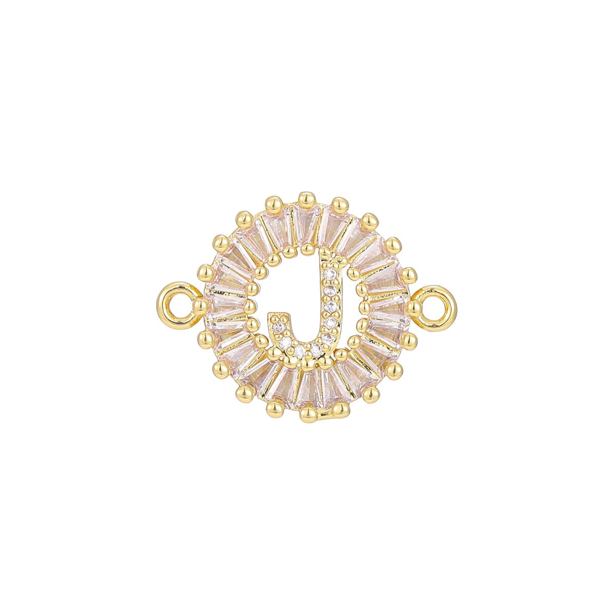 Zircon flower 26-letter bracelet