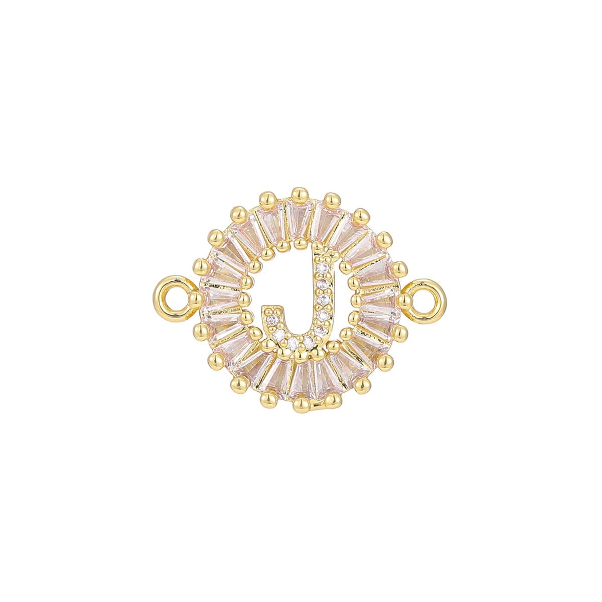 Zircon flower 26-letter bracelet