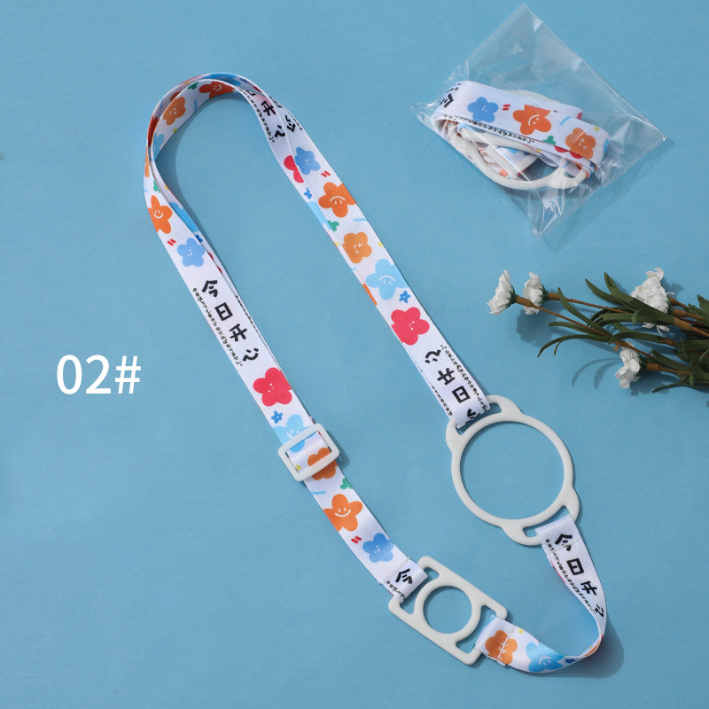 Cross-body rope water bottle water cup belt