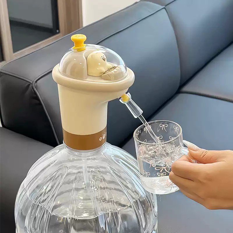 Electric fully automatic pure water bucket water press
