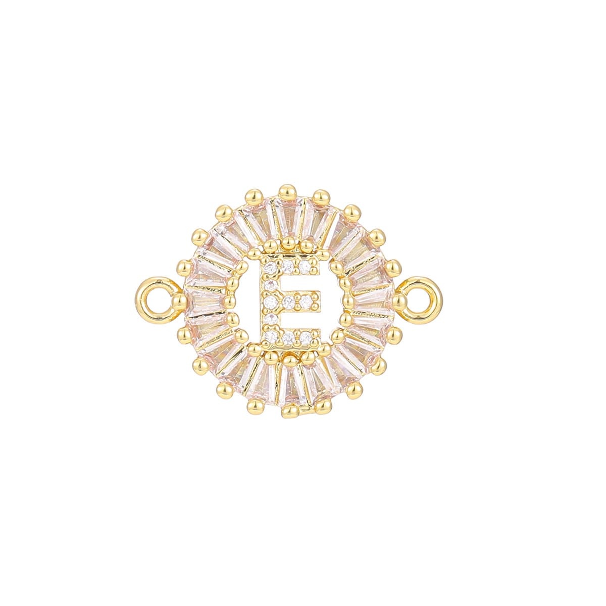 Zircon flower 26-letter bracelet