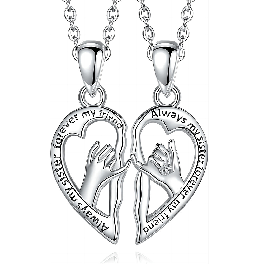 Heart-Shaped Pendant Necklace
