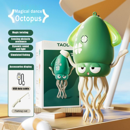 Magical dancing octopus electric early childhood education toy