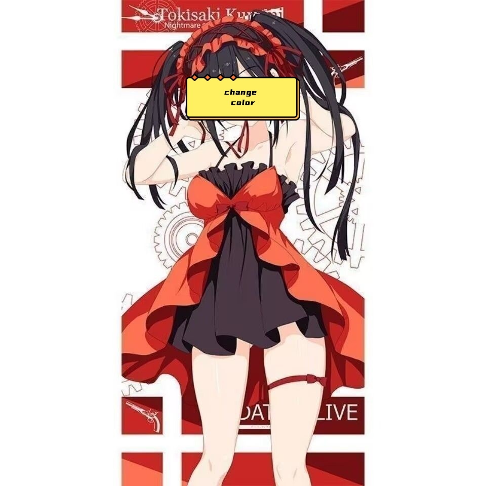 Hot and cold temperature color changing towel