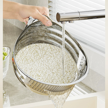 Kitchen rice washing tool
