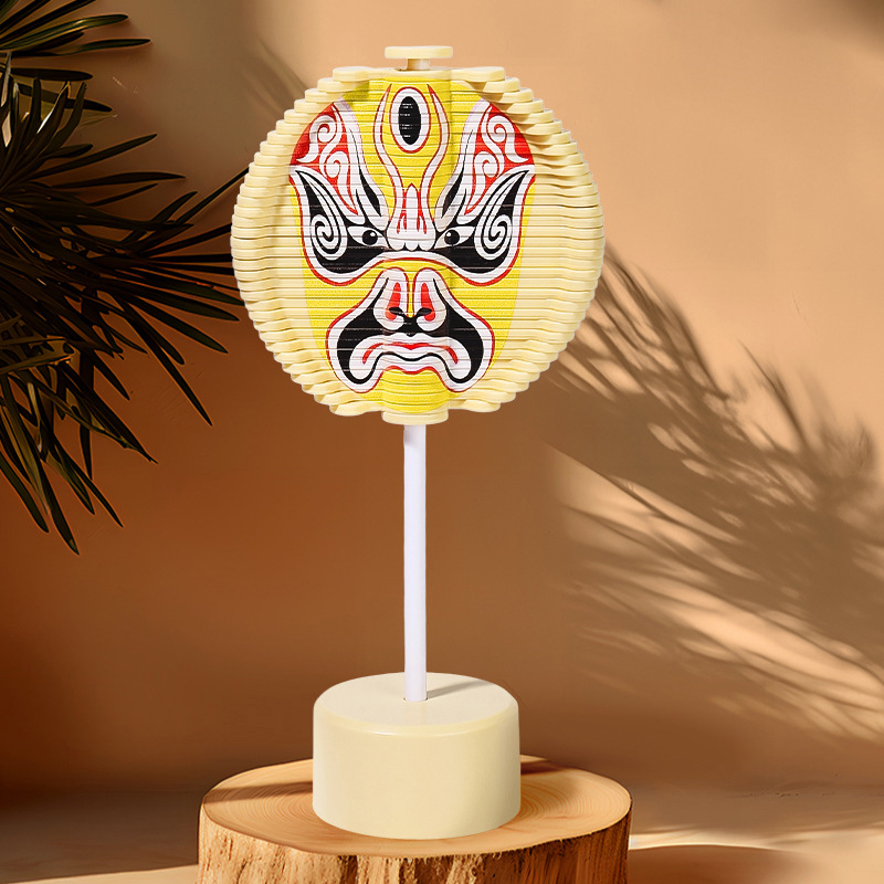 Spiral Tree Face Rotating Lollipop Ornaments