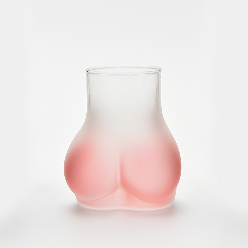 Funny sexy cute butt glass