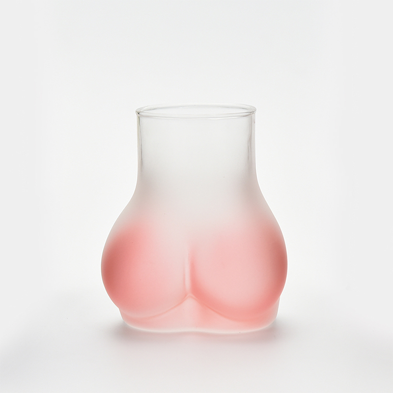 Funny sexy cute butt glass