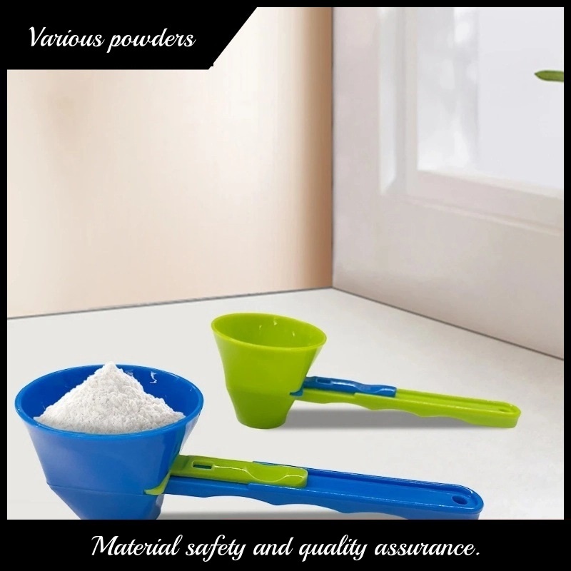 Leak-proof sliding spoon