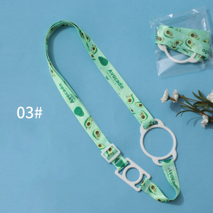 Cross-body rope water bottle water cup belt