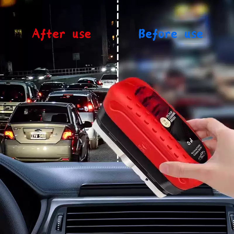 Car glass oil film removal strong decontamination cleaner