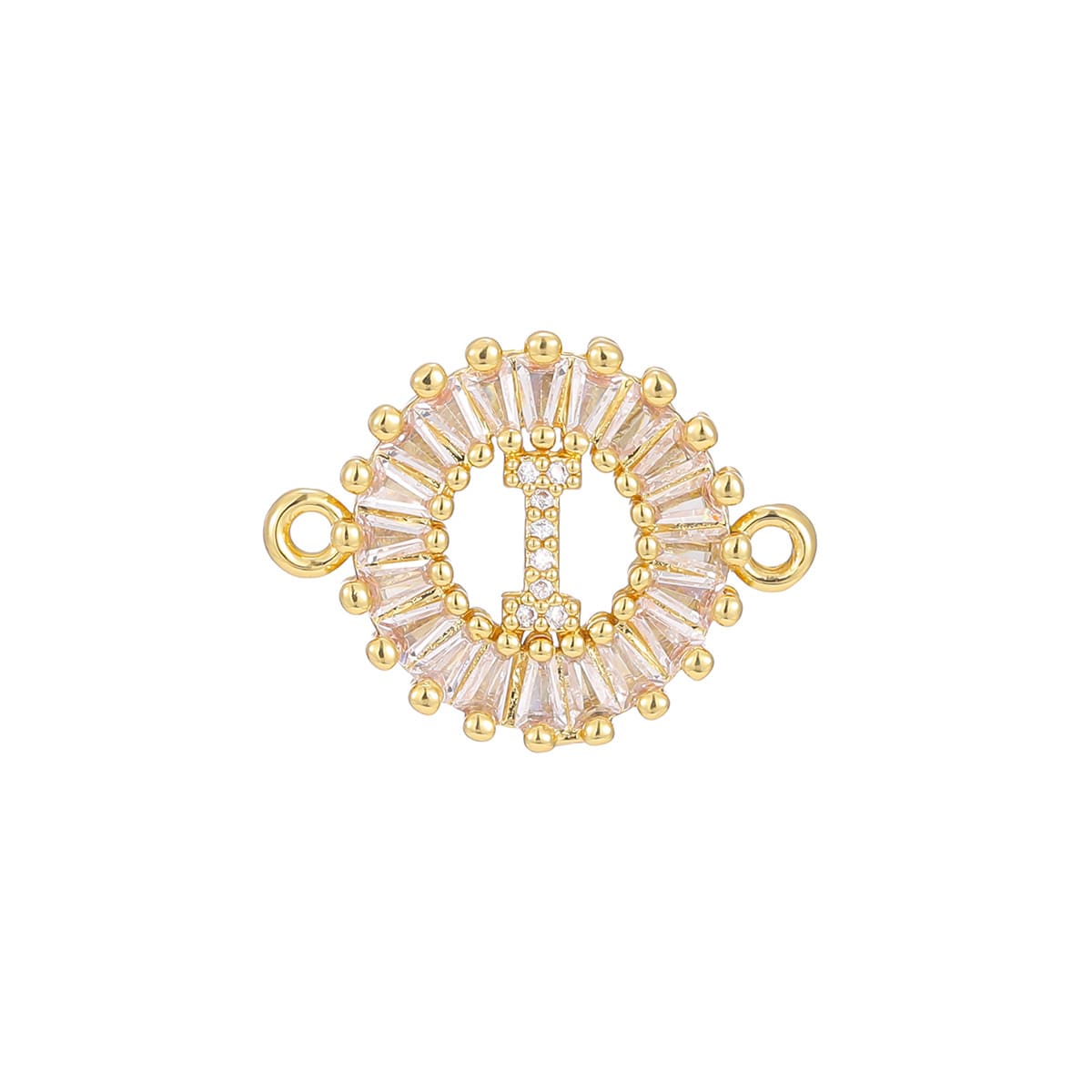 Zircon flower 26-letter bracelet