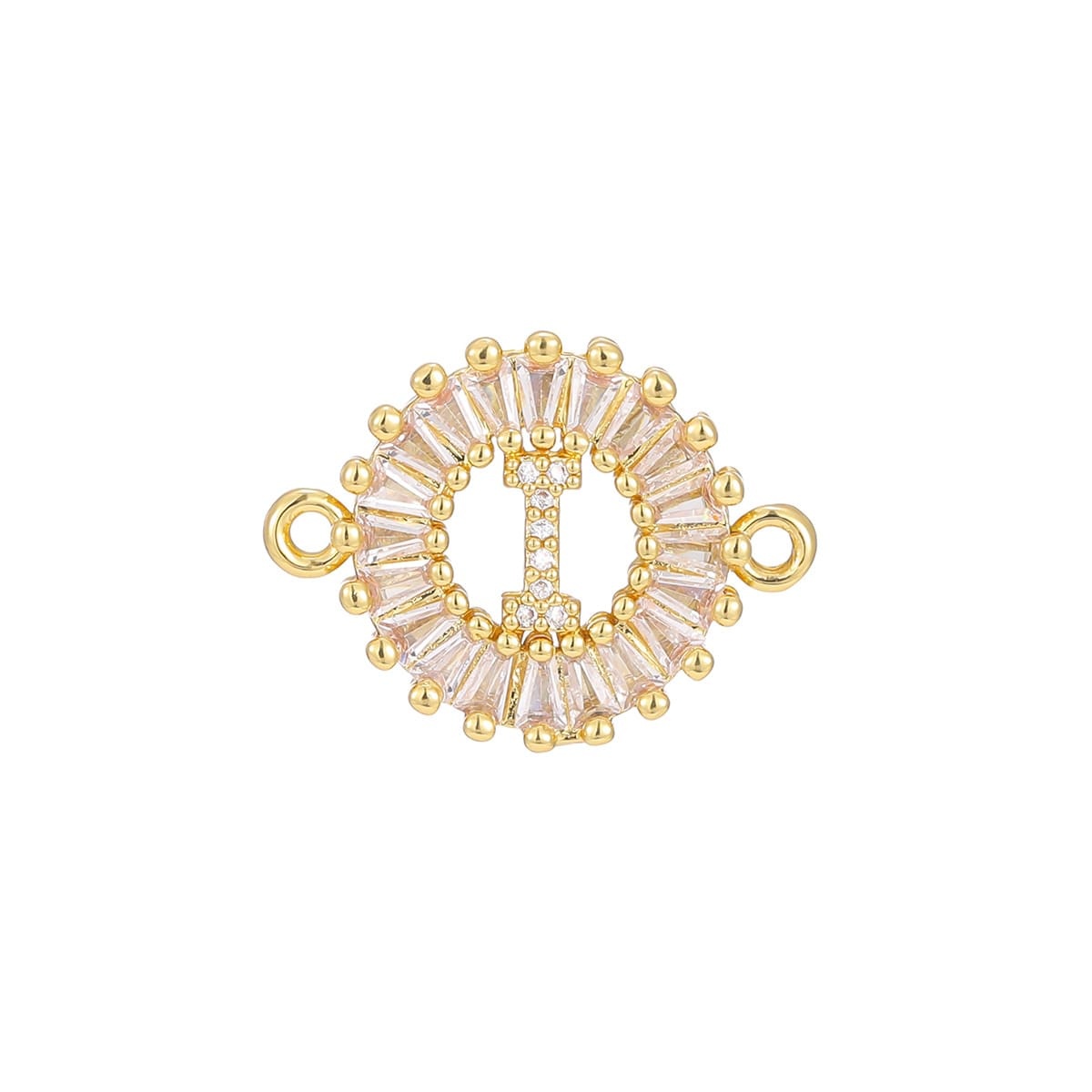 Zircon flower 26-letter bracelet