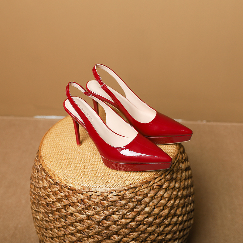 Elegant Pointed-Toe High Heels