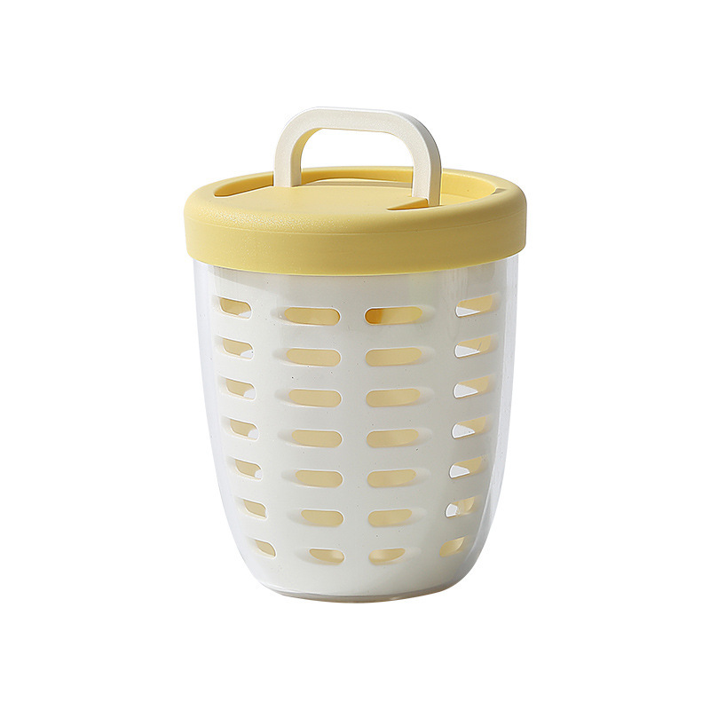 Large Capacity Storage Poke Plastic Cup Sealed Leak-proof Salad Box