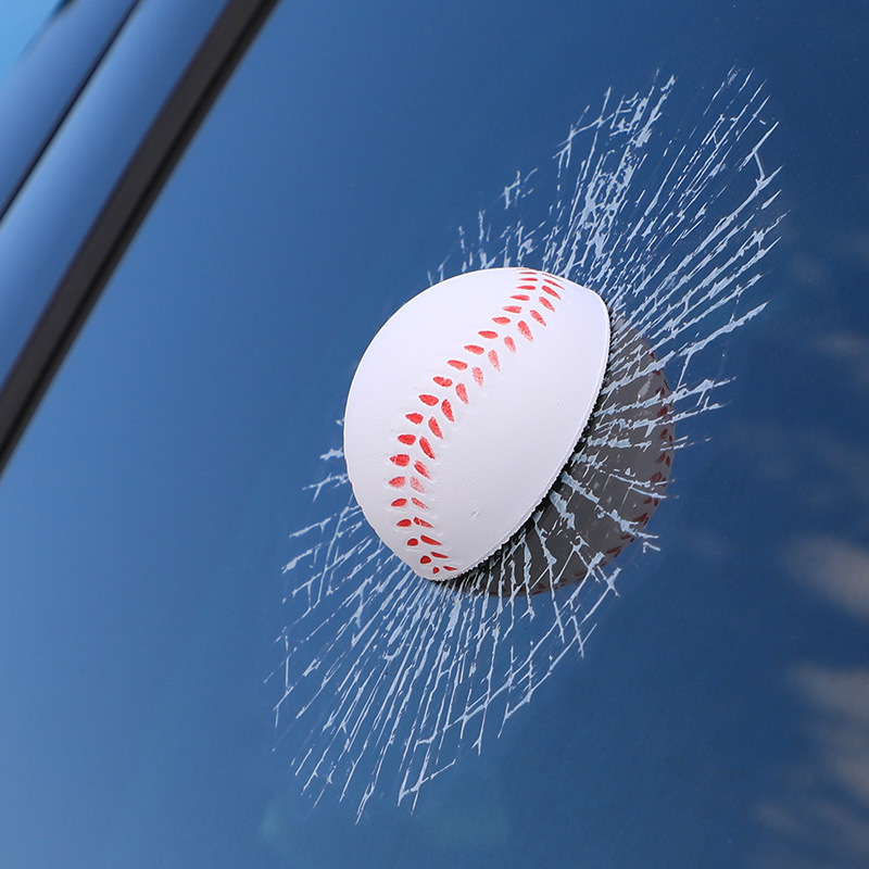 Funny creative decorative stickers tennis car stickers