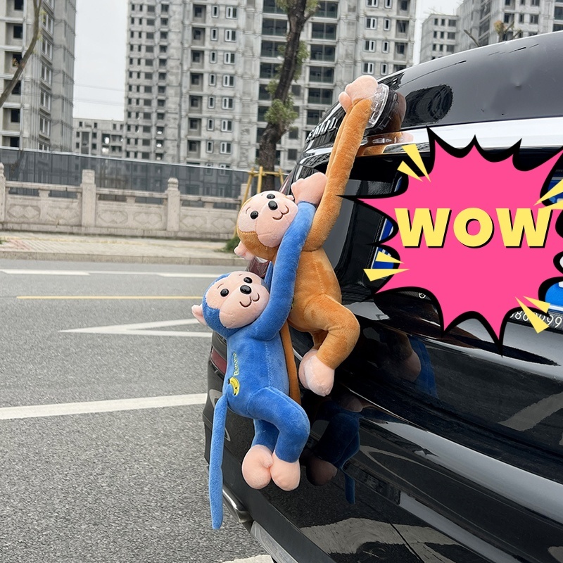 Cute Monkey Car Decoration