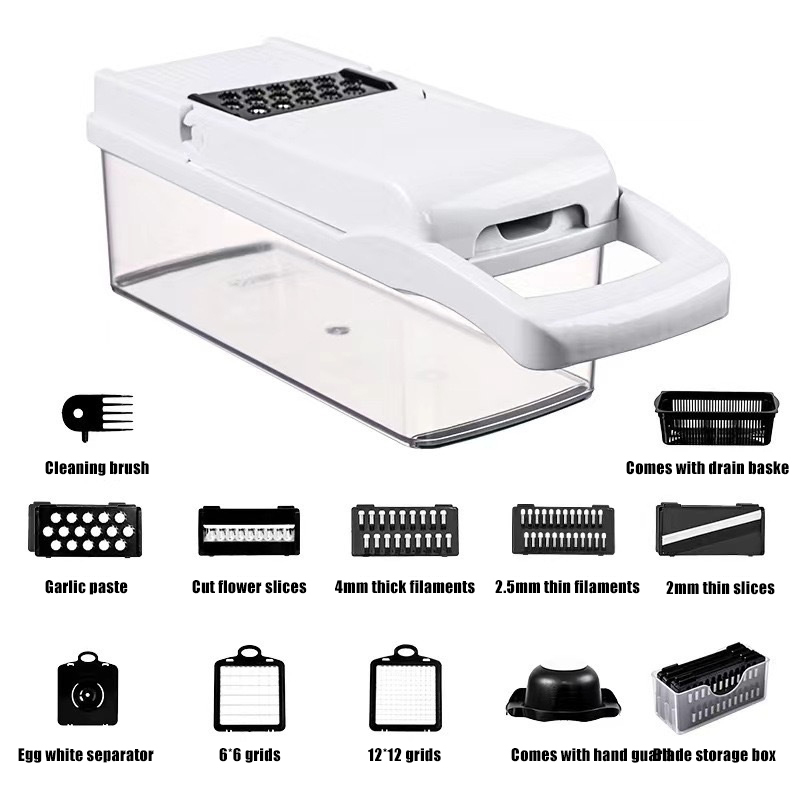 Multifunctional vegetable cutting box