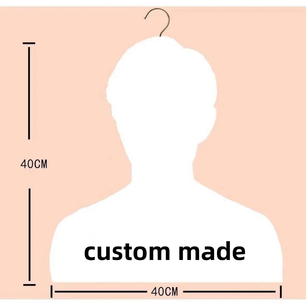 Customized humanoid clothes hanger
