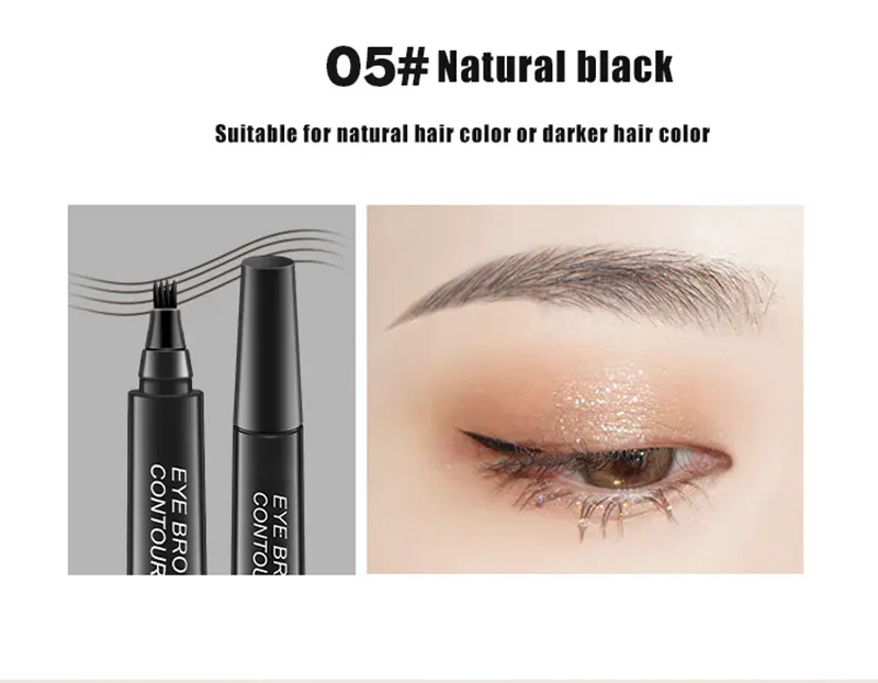 Four-pronged Wild Eyebrow Pencil