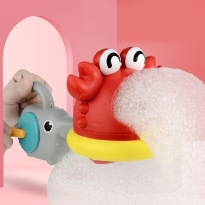 Children's water crab foam blowing machine