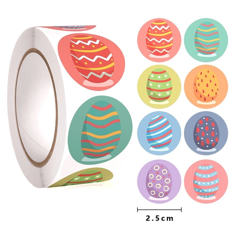Easter Bunny Egg Stickers