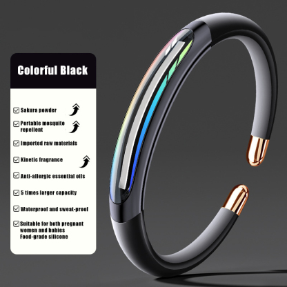 Plant essential oil anti-mosquito repellent bracelet