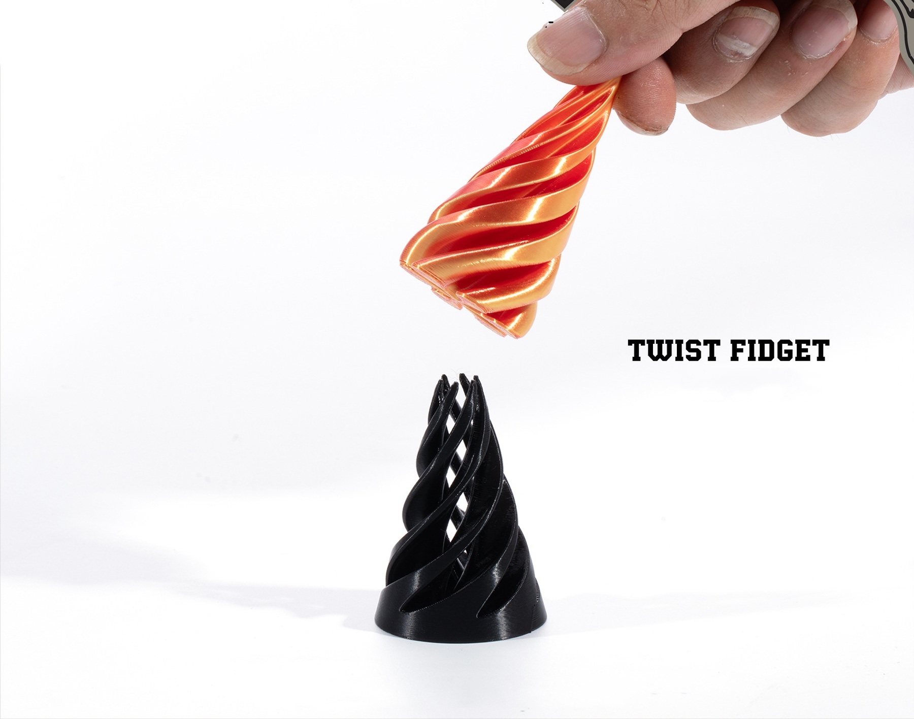 Spiral decompression toys