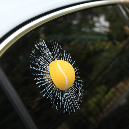 Funny creative decorative stickers tennis car stickers