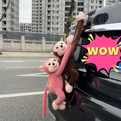 Cute Monkey Car Decoration