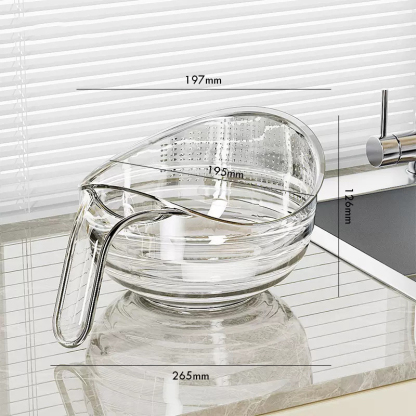 Kitchen rice washing tool