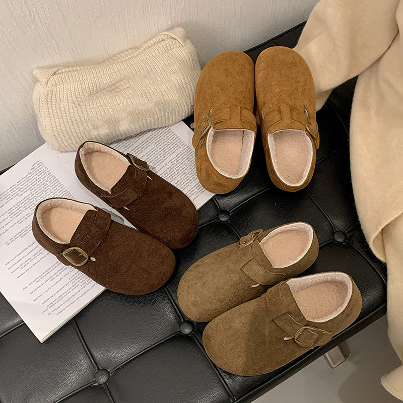 Platform fleece-lined Boken shoes