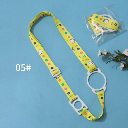 Cross-body rope water bottle water cup belt