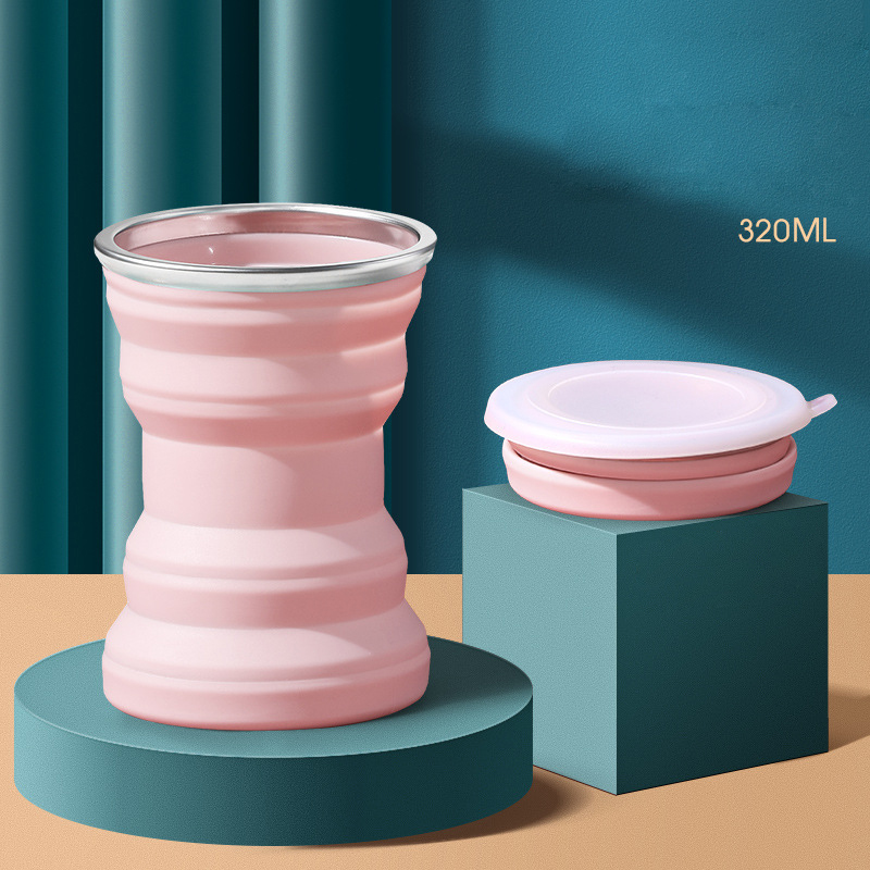Creative mini retractable cup strap