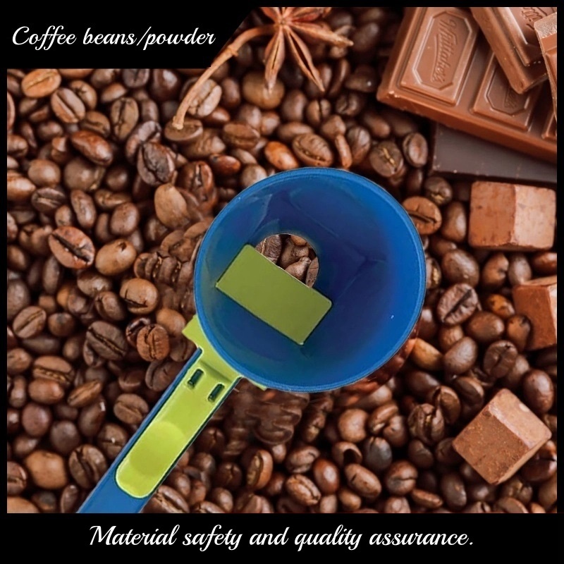 Leak-proof sliding spoon