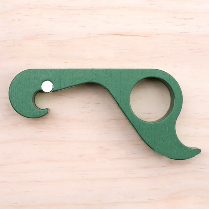 One-handed bottle opener