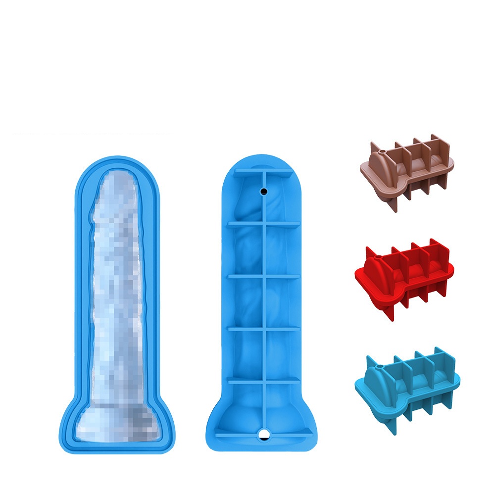 Creative silicone ice tray
