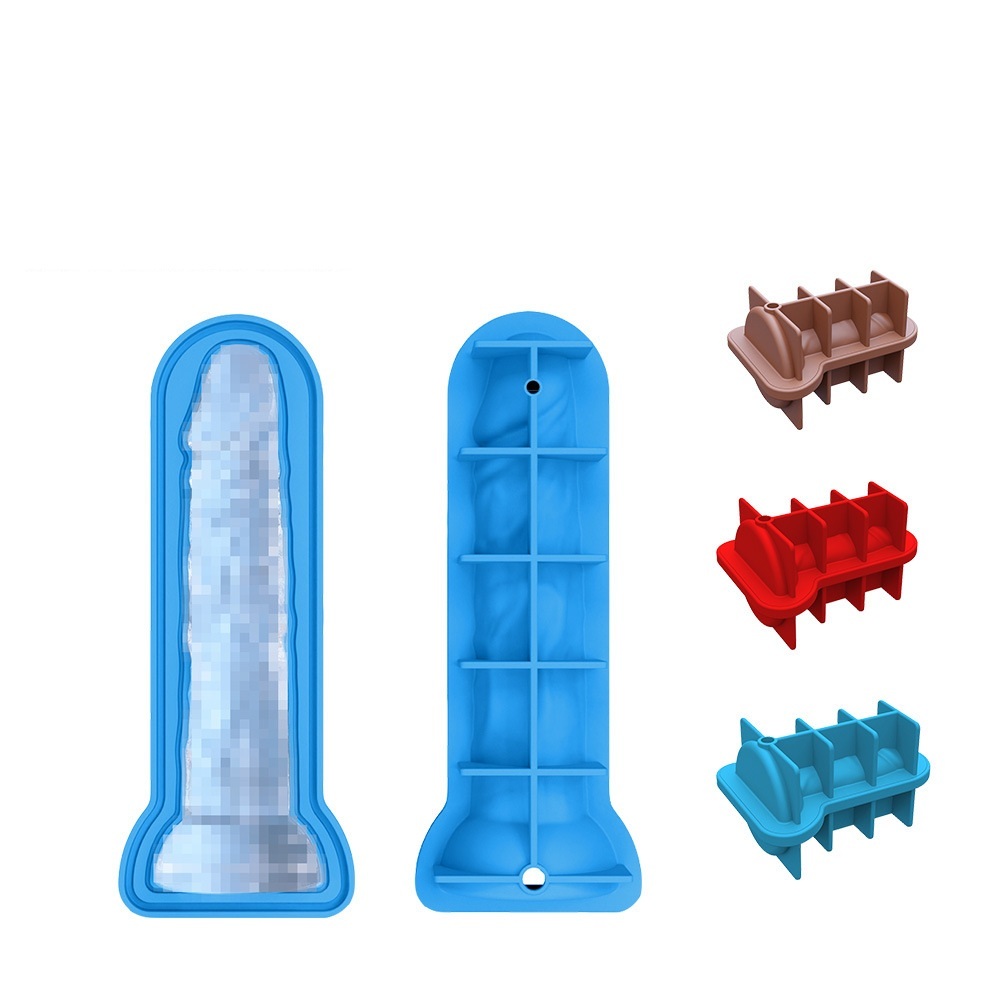 Creative silicone ice tray