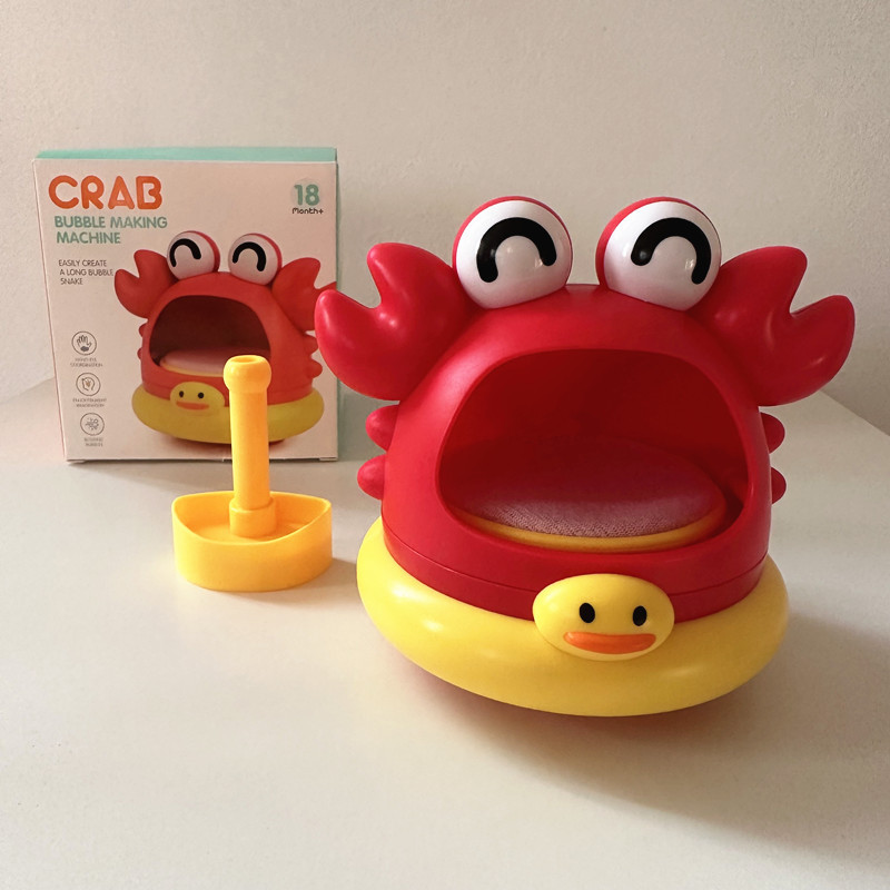 Children's water crab foam blowing machine