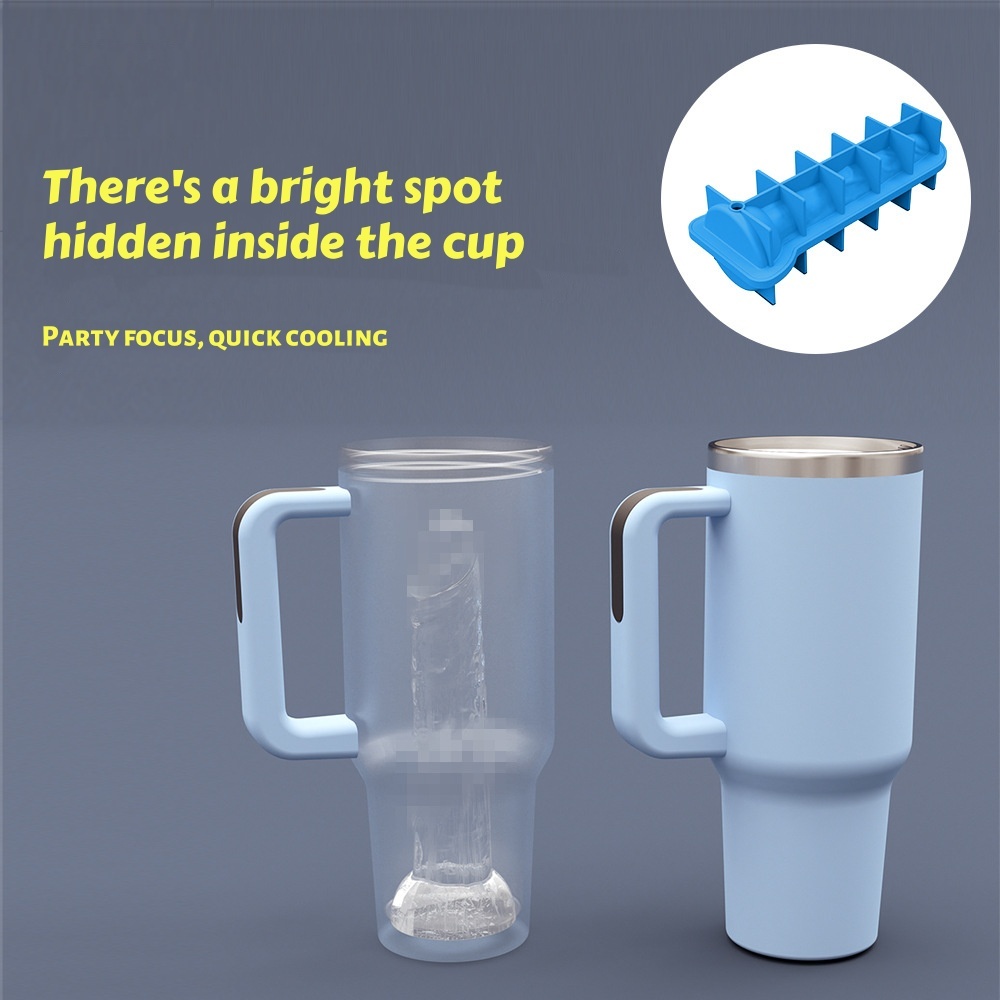 Creative silicone ice tray