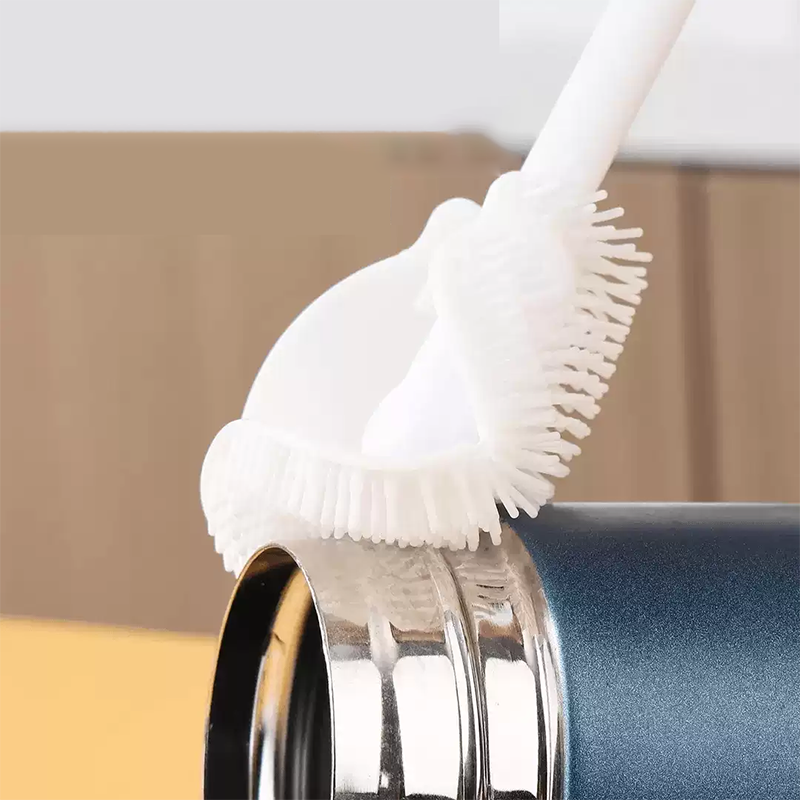 Household long handle bottle cleaning brush