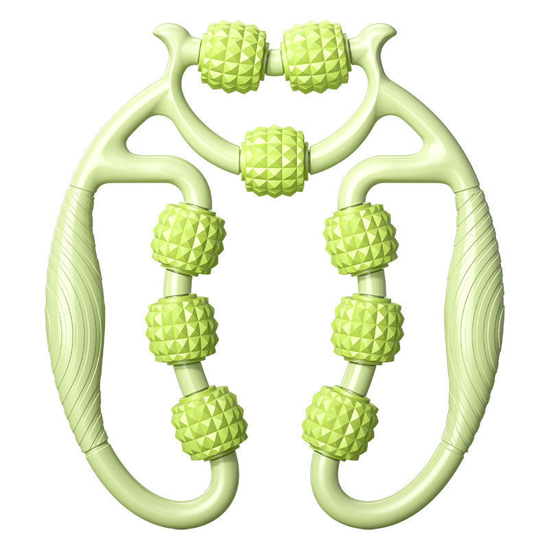 Ring-shaped leg massage roller