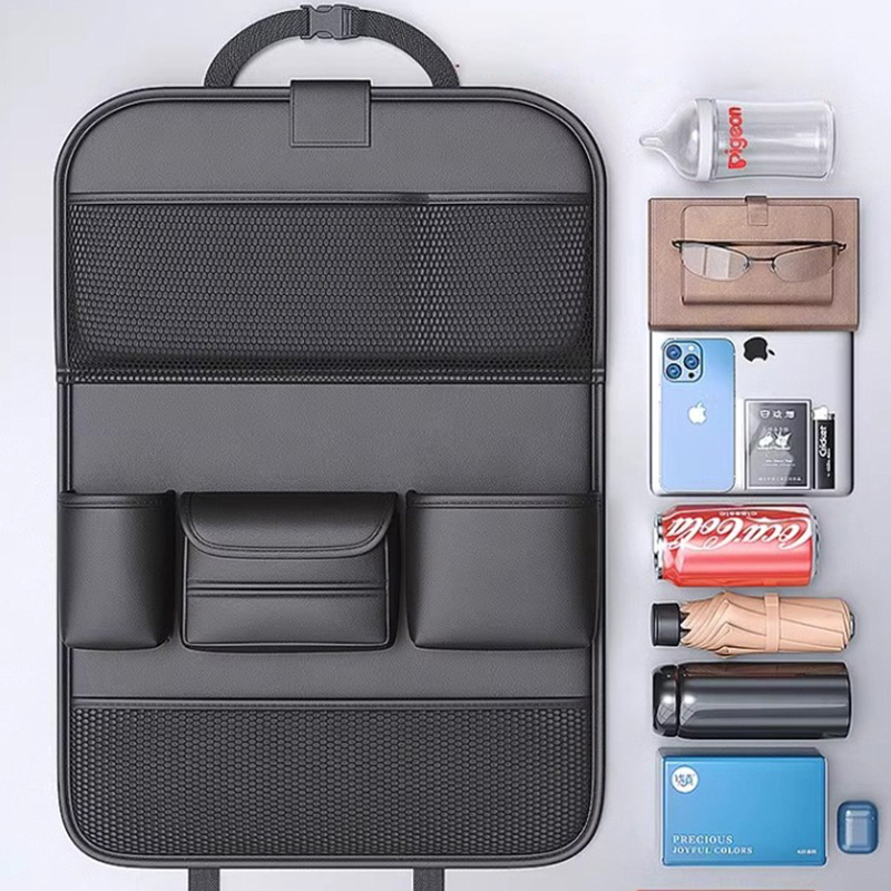 Car seat back storage bag