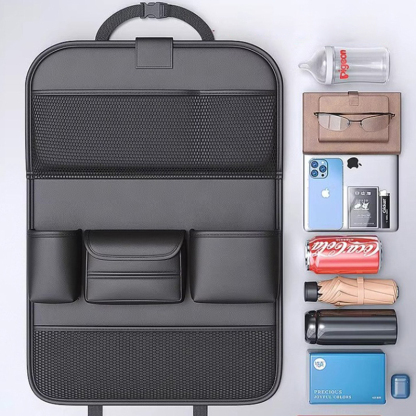Car seat back storage bag