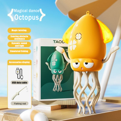 Magical dancing octopus electric early childhood education toy