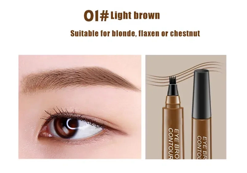 Four-pronged Wild Eyebrow Pencil