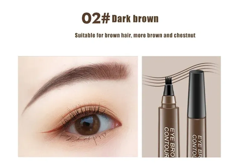 Four-pronged Wild Eyebrow Pencil