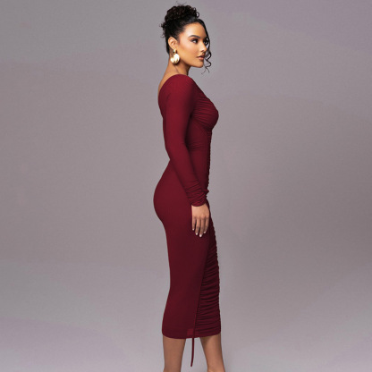 Eclat Contour Midi Dress