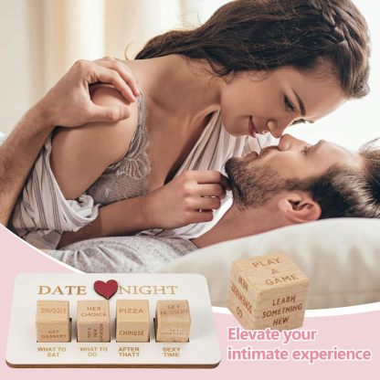 Wooden Dating Dice